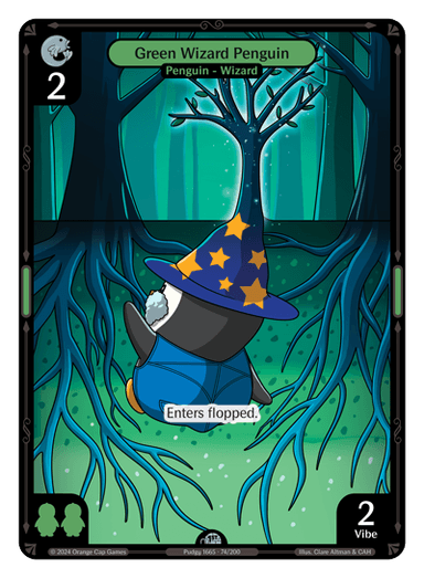 Green Wizard Penguin
