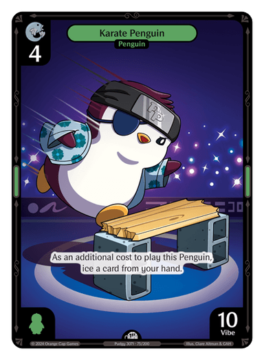 Karate Penguin