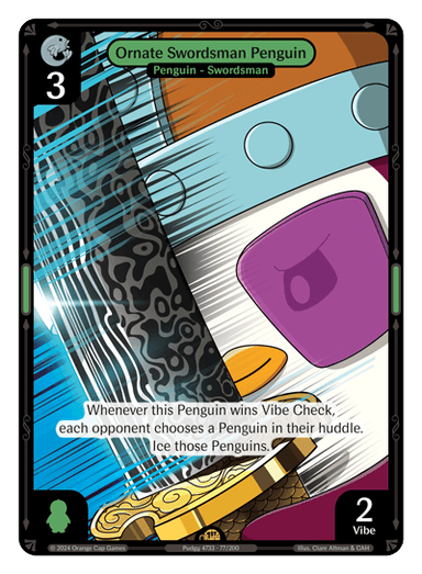 Ornate Swordsman Penguin