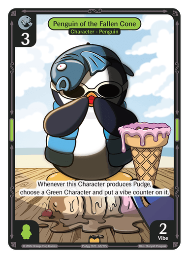 Penguin of the Fallen Cone