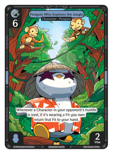 Penguin Who Explores the Jungle