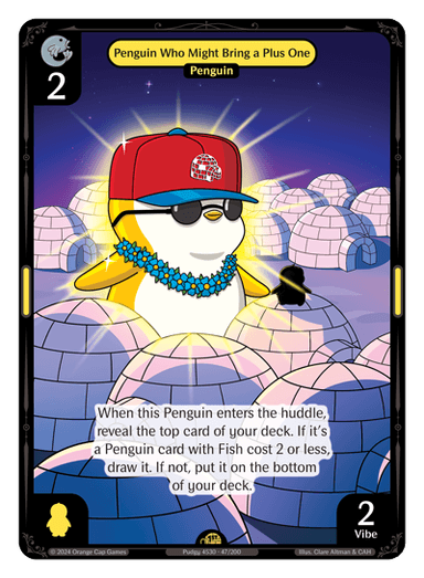 Penguin Who Might Bring a Plus One