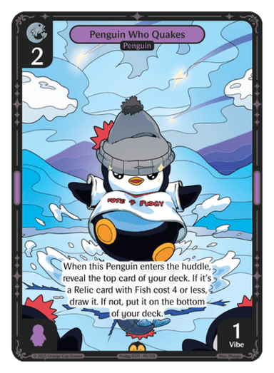 Penguin Who Quakes