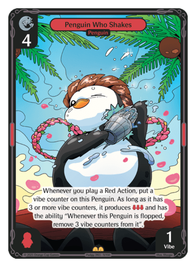 Penguin Who Shakes