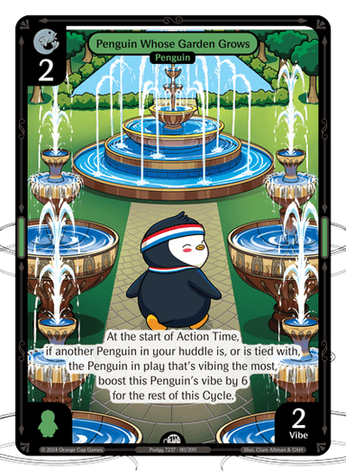 Penguin Whose Garden Grows