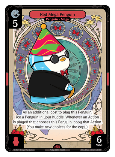 Red Mega Penguin