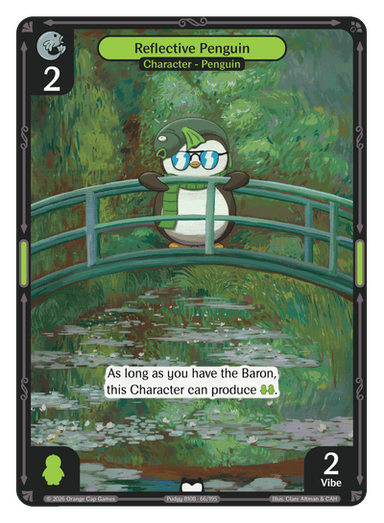 Reflective Penguin