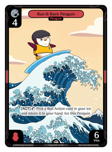 Run-It-Back Penguin