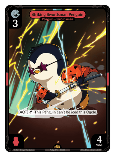 Striking Swordsman Penguin