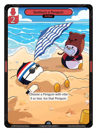 Sunburn a Penguin