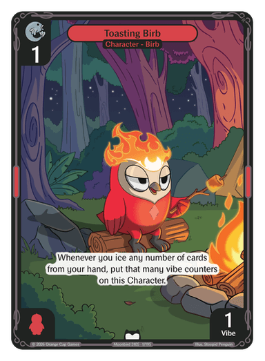 Toasting Birb
