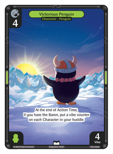 Victorious Penguin