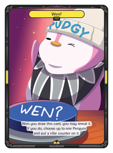 Wen?